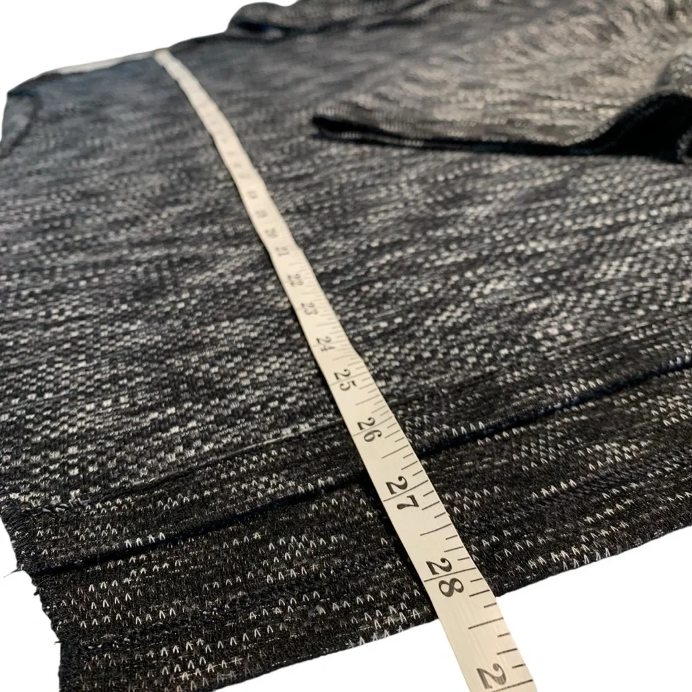 Free People We The Free Sunny Days Turtleneck‎ Sweater XL Black Heathered